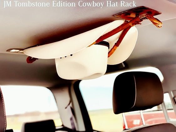 JM Tombstone Edition Cowboy Hat Rack - JM Ranch Snap Racks