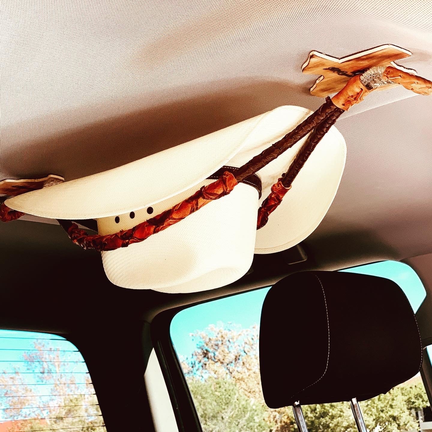 Tombstone Caporal Edition Cowboy Hat Rack - JM Ranch Snap Racks